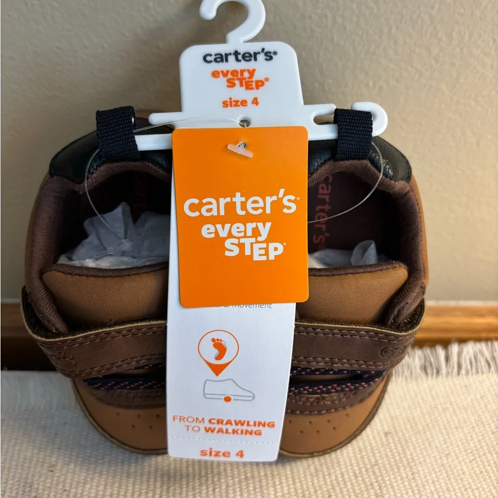 Carter's baby shoe every STEP KYLE-BP size 4 (9-12 months) infant toddler